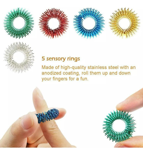 Kit De Juguetes Sensoriales Fidget Push Pop It, 28 Unidades