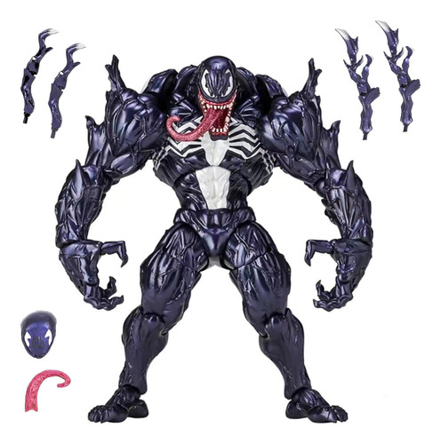 Figura Modelo Poseable De Venom Spiderman