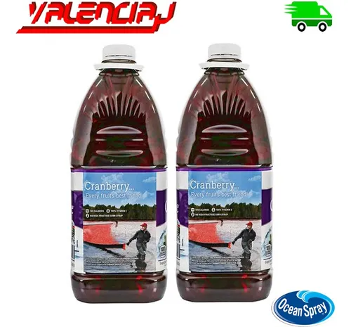 Ocean Spray Jugo Arandanos Y Uva X 2 - mL a $11