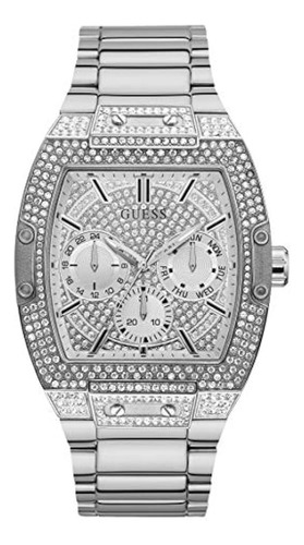 Guess Reloj De Cuarzo Para Hombre Con Correa En Acero Inoxid