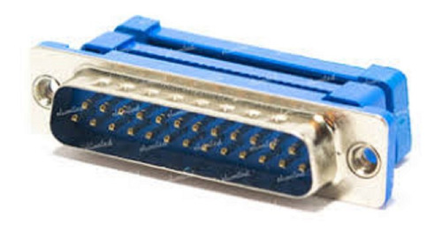 Conector Sub-d Macho Cable Plano  - 25 Contactos  