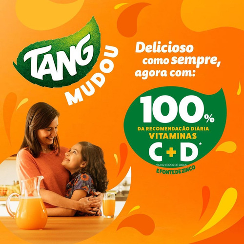 Refresco Em Pó Uva Pacote 18 Sachês 18g Tang
