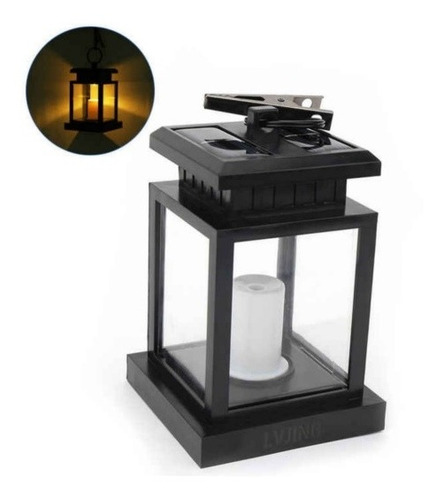 Imagen 4 de 9 de Lampara Colgante De Vela Led Para Exterior , Pack 2 Und.