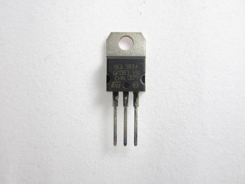 Bul38d Transistor Npn Switch 5a 450v Diodo Fw To220 Pack X20