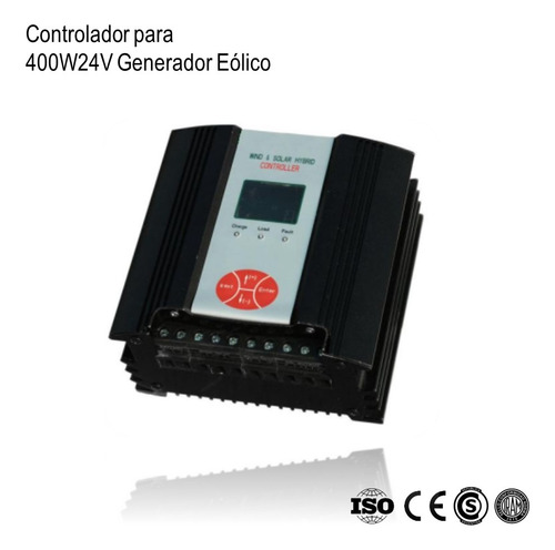 Inversor Generador Eolico 400 Watts 24v Kit Completo