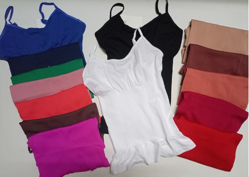 Camisetas Para Damas Tipo Faja  Talla Unica Pack 3