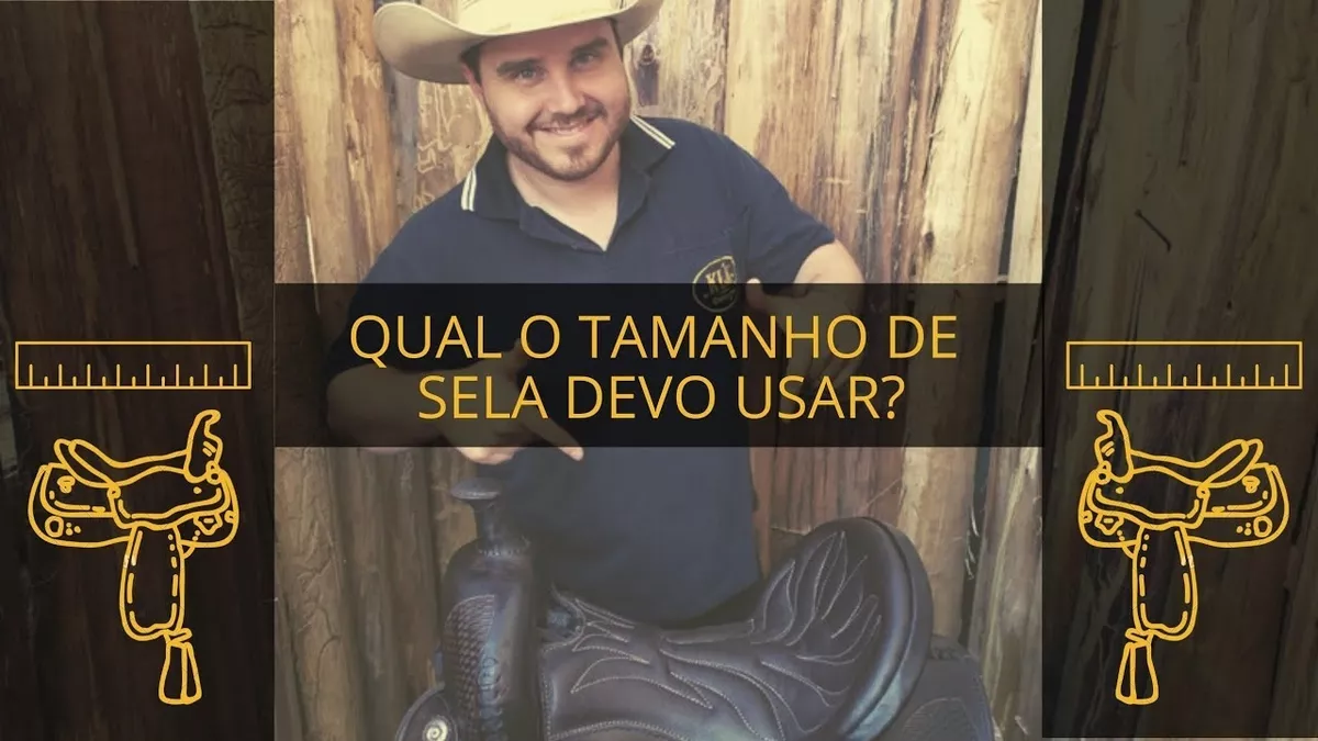 Tem dúvida sobre o tamanho de sela usar?