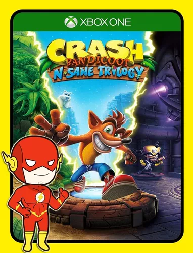 Jogo Crash Bandicoot Pacote Quadrilogia - Xbox 25 Dígitos