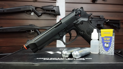 Airgun Pistola We Beretta M92 Black Co2 4.5mm