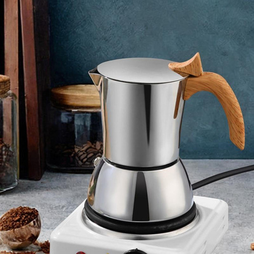 Cafetera De Café Expreso Para Estufa, Olla De Camping,