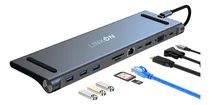 Comprar Hub Adaptador Usb Tipo C 11 En 1 Linkon Para Mac Macbook Windows