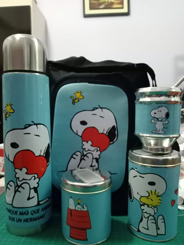 Set Matero Kit Matero Snoopy