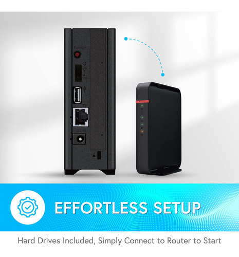 Nas Buffalo Linkstation 210 2tb 1 Bahía Con Hdd Incluido