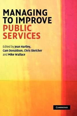 Libro Managing To Improve Public Services - Jean Hartley