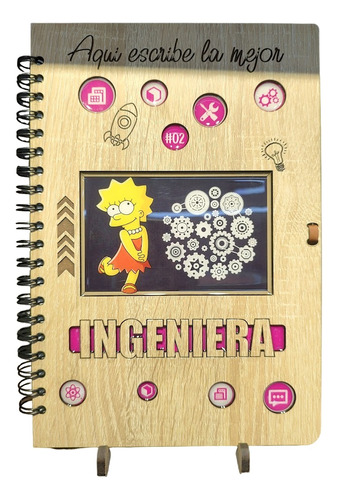 Cuaderno Personalizado Argollado 80 Hojas 