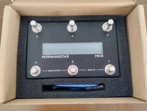 Pedal Controlador Morning Star Mc6 Midi Azul-escuro (Usado)