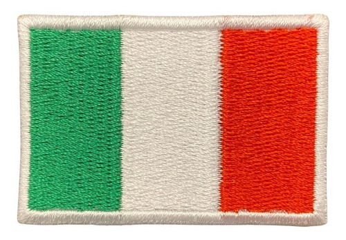 Parche Bordado Bandera Italia - Para Mochila - Campera