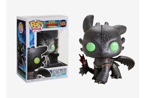 Funko Pop! Httyd 3 - Toothless #686 Caja Dañada