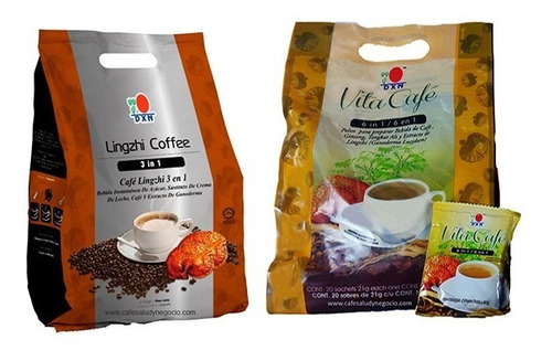 Combo Café 3 En 1 Y Vita Café 6 En 1   Dxn Csn