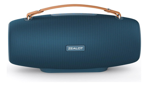 Zealot Altavoces Bluetooth, Altavoz Bluetooth De 75 W, Alta Color Azul, (belt-blue) 110v