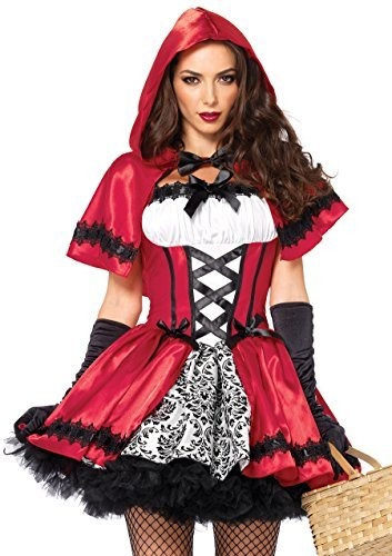 Disfraz De Caperucita Roja Gothic  Para Mujer,