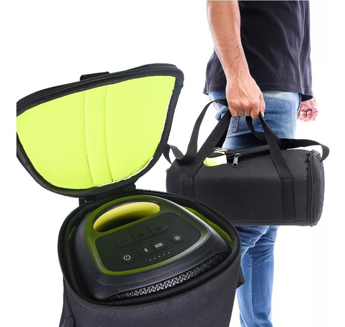 Bag Case P/ Waaw By Alok Infinite 100 Resistente Impermeável Cor Preto