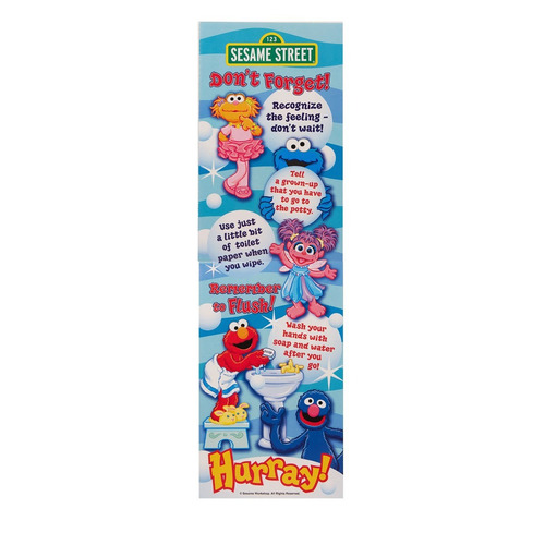 Plaza Sésamo Potty Time Potty Training Para Colorear Y Set