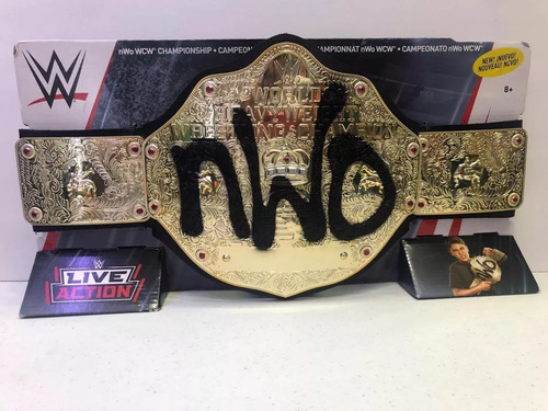 Cinturón De La Wwe Championship  Wcw Es 100% Nuevo 