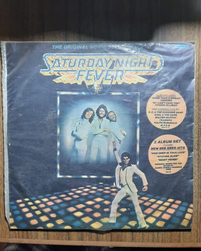 Bee Gees Staying Alive Saturday Night Fever Vinilo Lp Doble