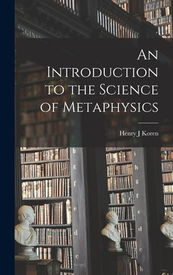 Libro An Introduction To The Science Of Metaphysics - Kor...