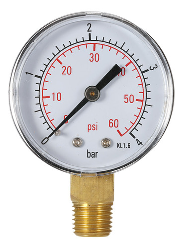 Manómetro De Presión Para Filtro De Piscina 50mm 0-60psi 0-4