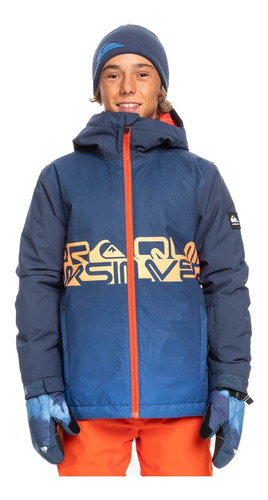 Campera Nene Quiksilver Mission Engineered Bsn0 Ski Snow 10k