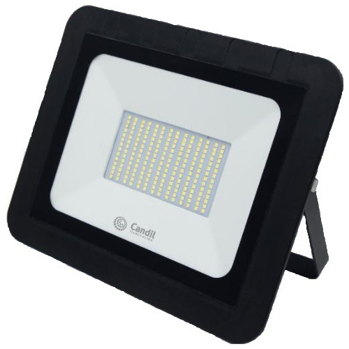 Reflector Led Candil 100w Fria Aluminio Exterior