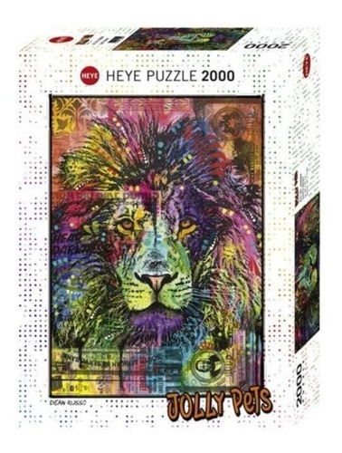Rompecabezas, Puzzle, 2000 Piezas Heye: Jolly Pets: León