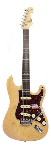Guitarra Strato Sx Sstash-r Escudo Tortoise- Original C/ Nfe
