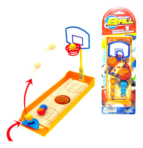 Juego de mesa: tiro libre de fútbol o baloncesto