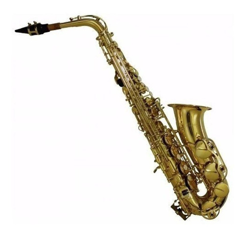 Sax Alto Benson Bsac-iv Em Eb Envelhecido