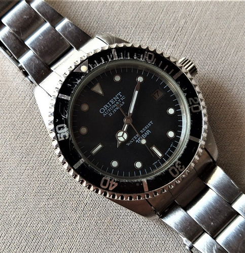 Raro Orient Diver Automático Coroa Rosca - 12x Sem Juros !!!