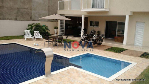 Imagem 3 de 30 de Casa Com 4 Dormitórios À Venda, 340 M² Por R$ 1.950.000,00 - Beverly Hills - Jandira/sp - Ca1789