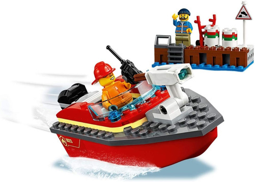 60213 bomberos en el puerto-nuevo embalaje original Lego ® City