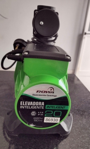 Bomba De Agua Elevadora Centrífuga Inteligente 20 Rowa Color Verde Frecuencia 50 Hz