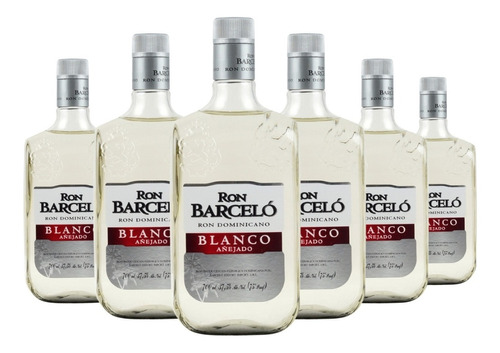 Ron Barceló Blanco Añejado Caja X 6 X 750ml. --