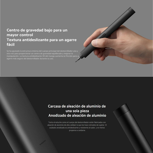 Xiaomi Kit Destornillador Eléctrico De Precisión + 24 Puntas