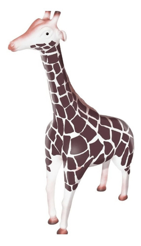 Brinquedo Girafa Safári Animal Selvagem 40cm - Db Play