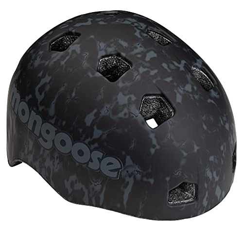 Mongoose Bmx Casco Para Niños En Bicicleta, Casco Para Niños