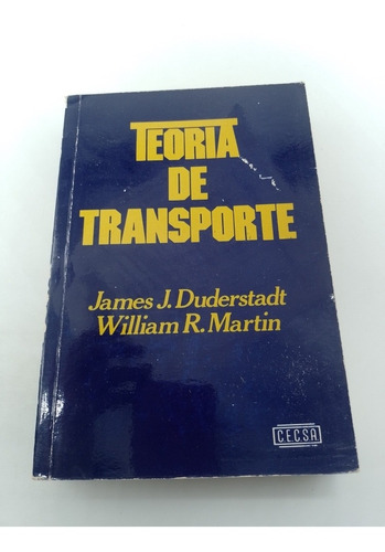 Teoría De Transporte Duderstadt Martin 