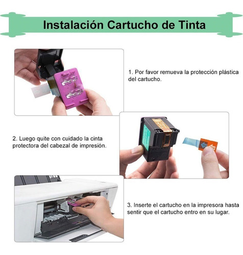 Imagen 5 de 9 de Pack Cartucho X4 Xl Compatible Impresora Epson Xp-231 Xp-241