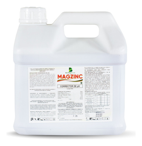 Magzinc Regulador De Ph X 4 Litros