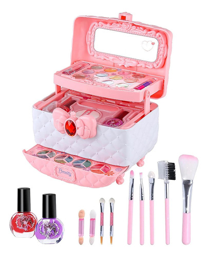 Estuche De Maquillaje Infantil Con Maleta De Unicornio Top G