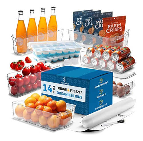 Organizador Para Refrigerador Storagebud - 14 Compartimiento